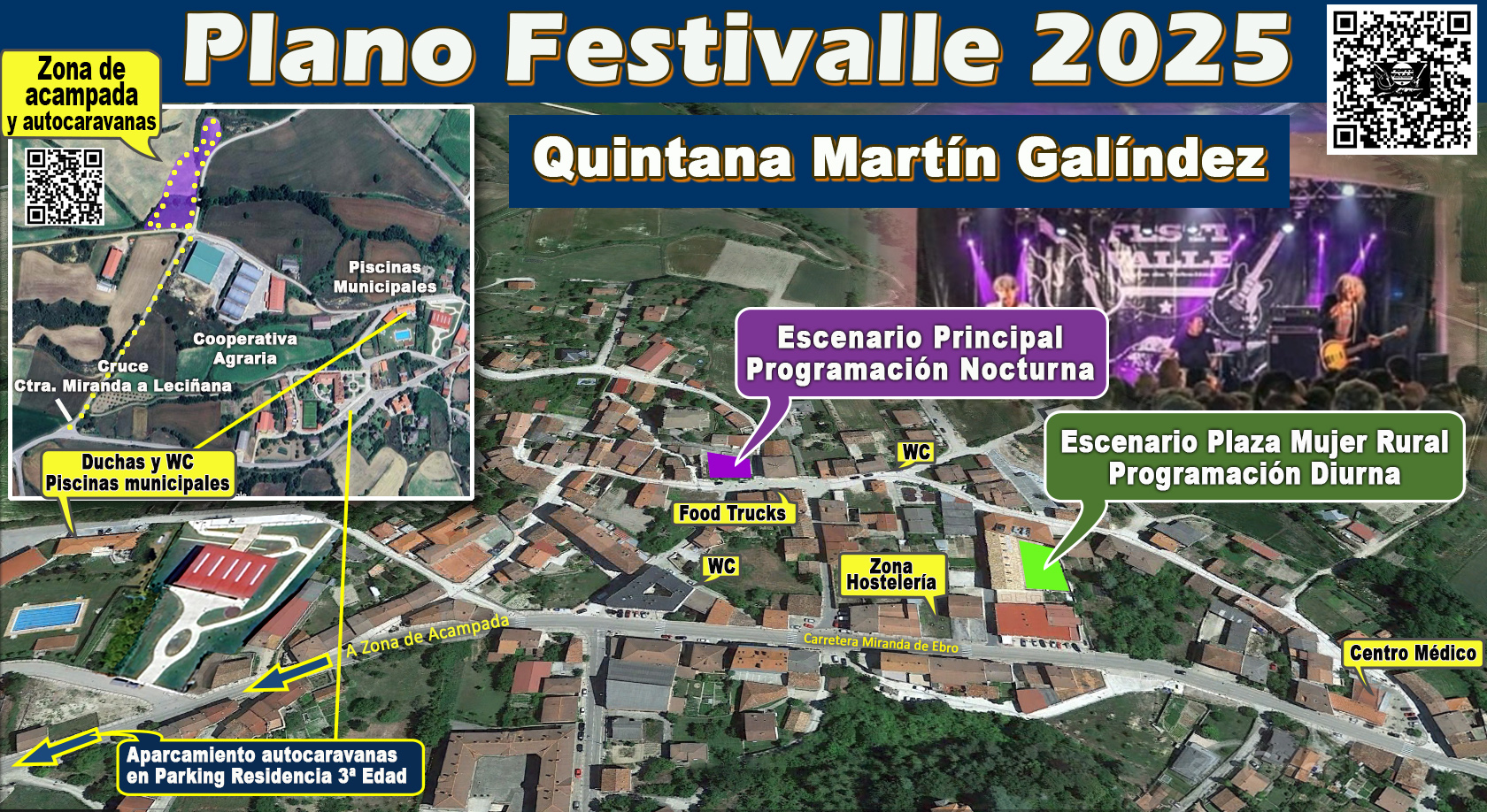 Plano localizacion del FestiValle